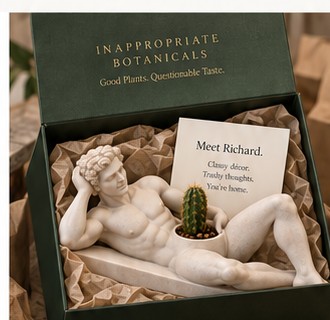 Premium Inappropriate Botanicals packaging concept